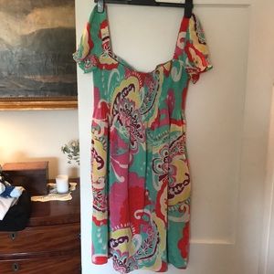 Beautiful Boston Proper Silk Dress ~ 10